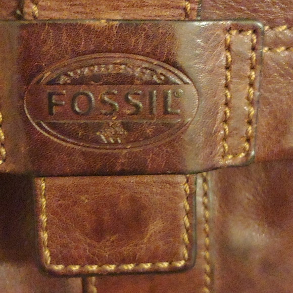 Fossil Bags Fossil Brown Leather Evan Messenger Bag Poshmark